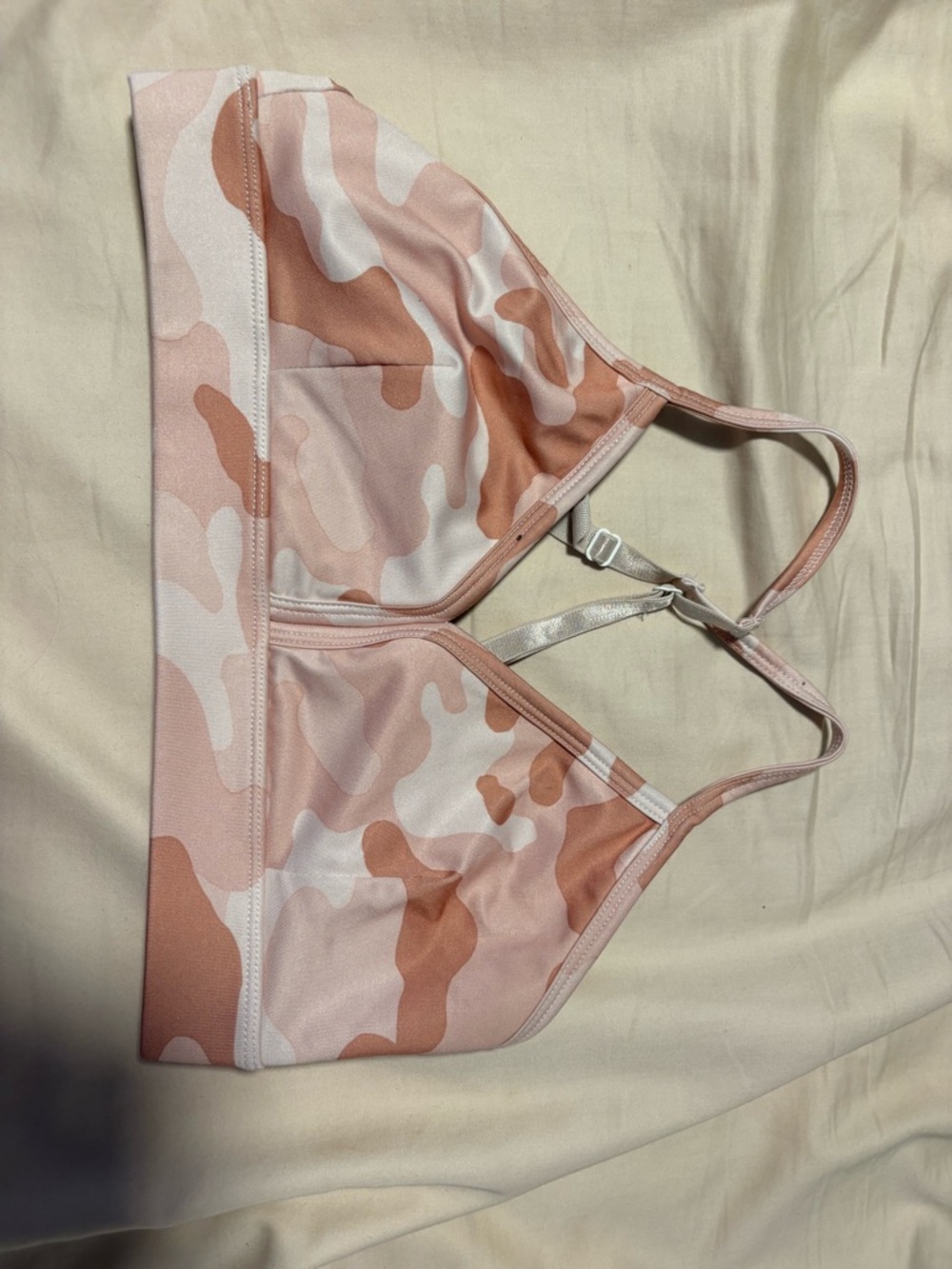 Pink Camo Seamless sports bra - Women Intimates